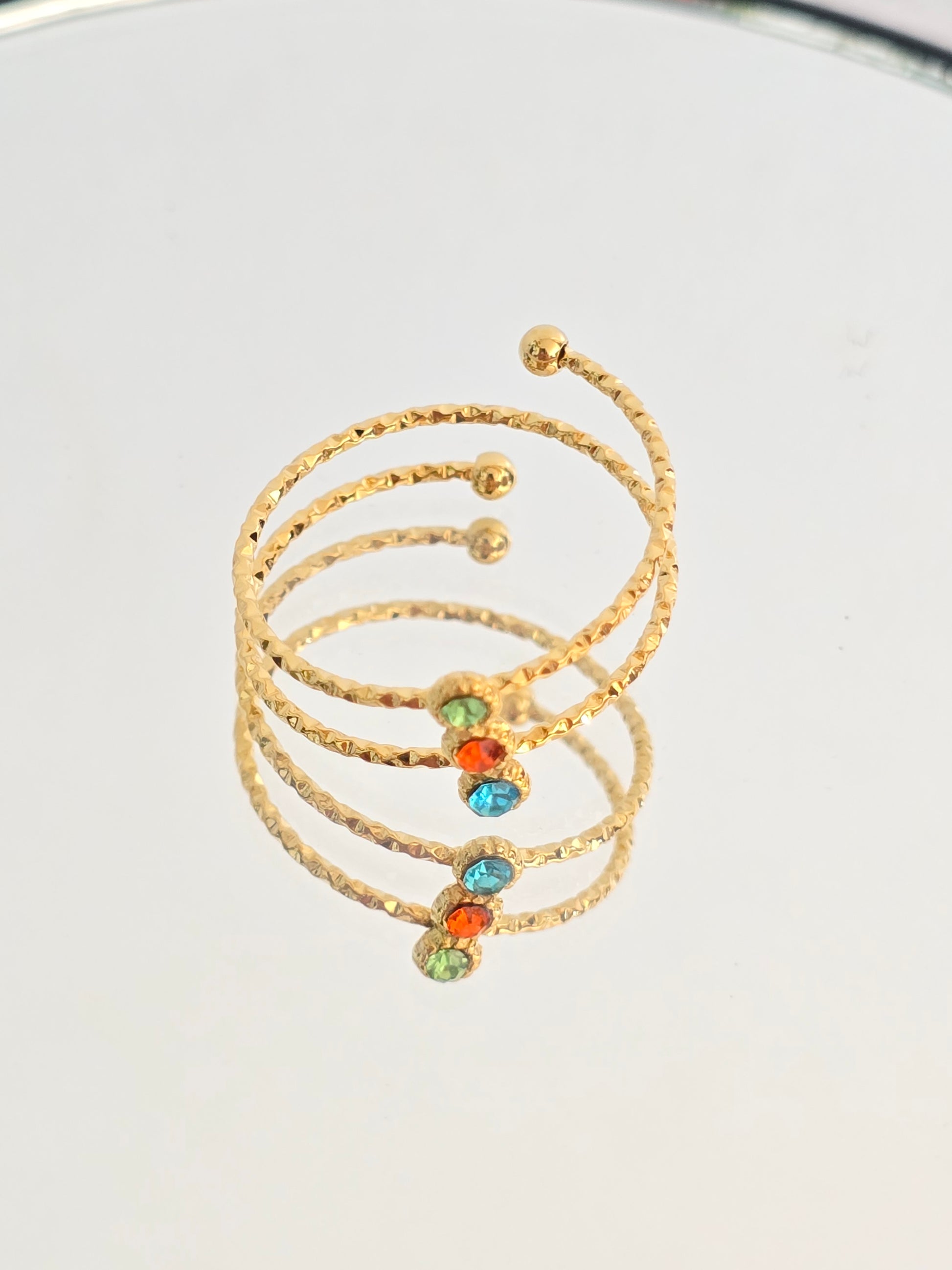 Bague Clémentine multicolore