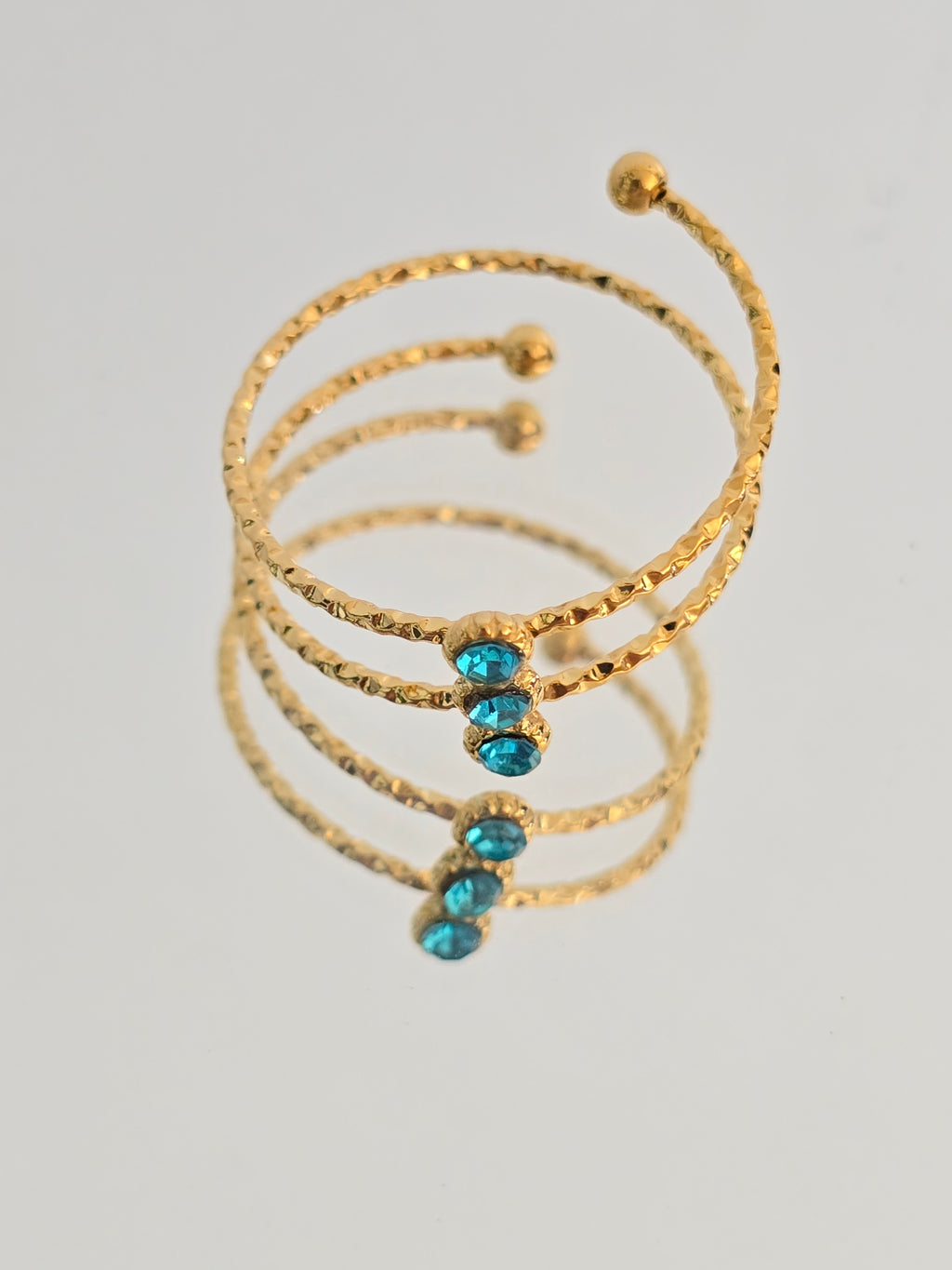 Bague Clémentine bleu
