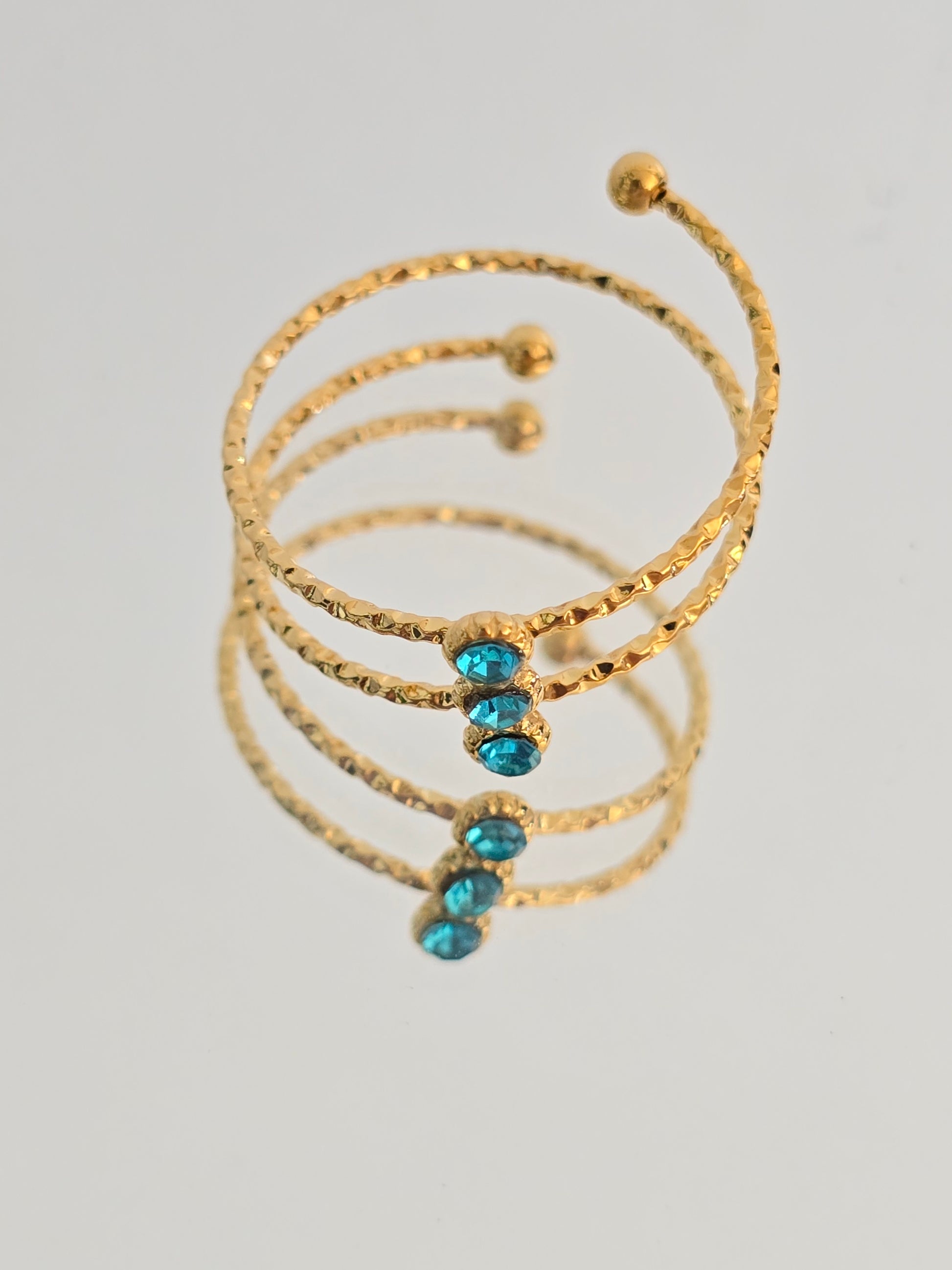 Bague Clémentine bleu