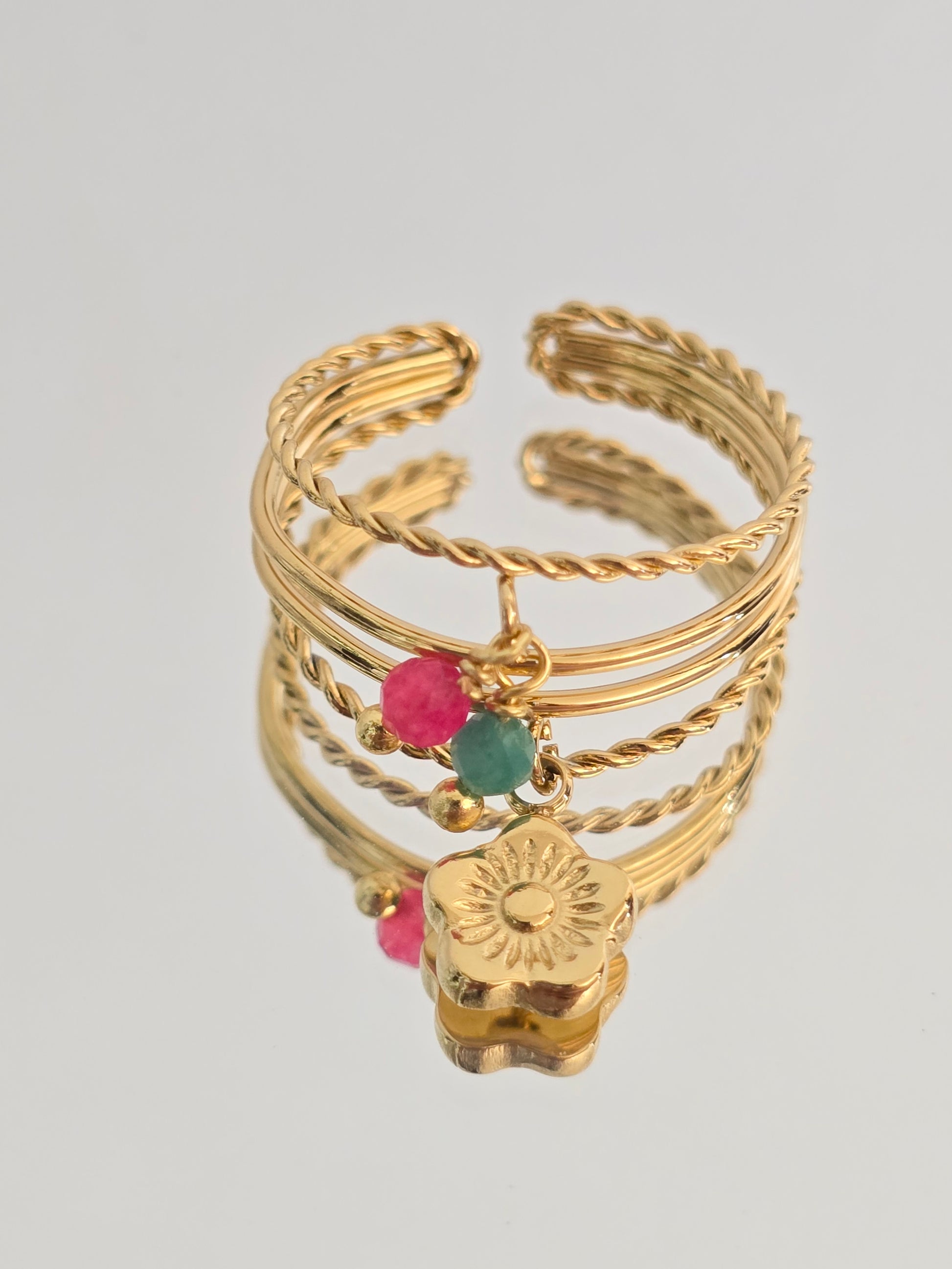Bague Olivia multicolore