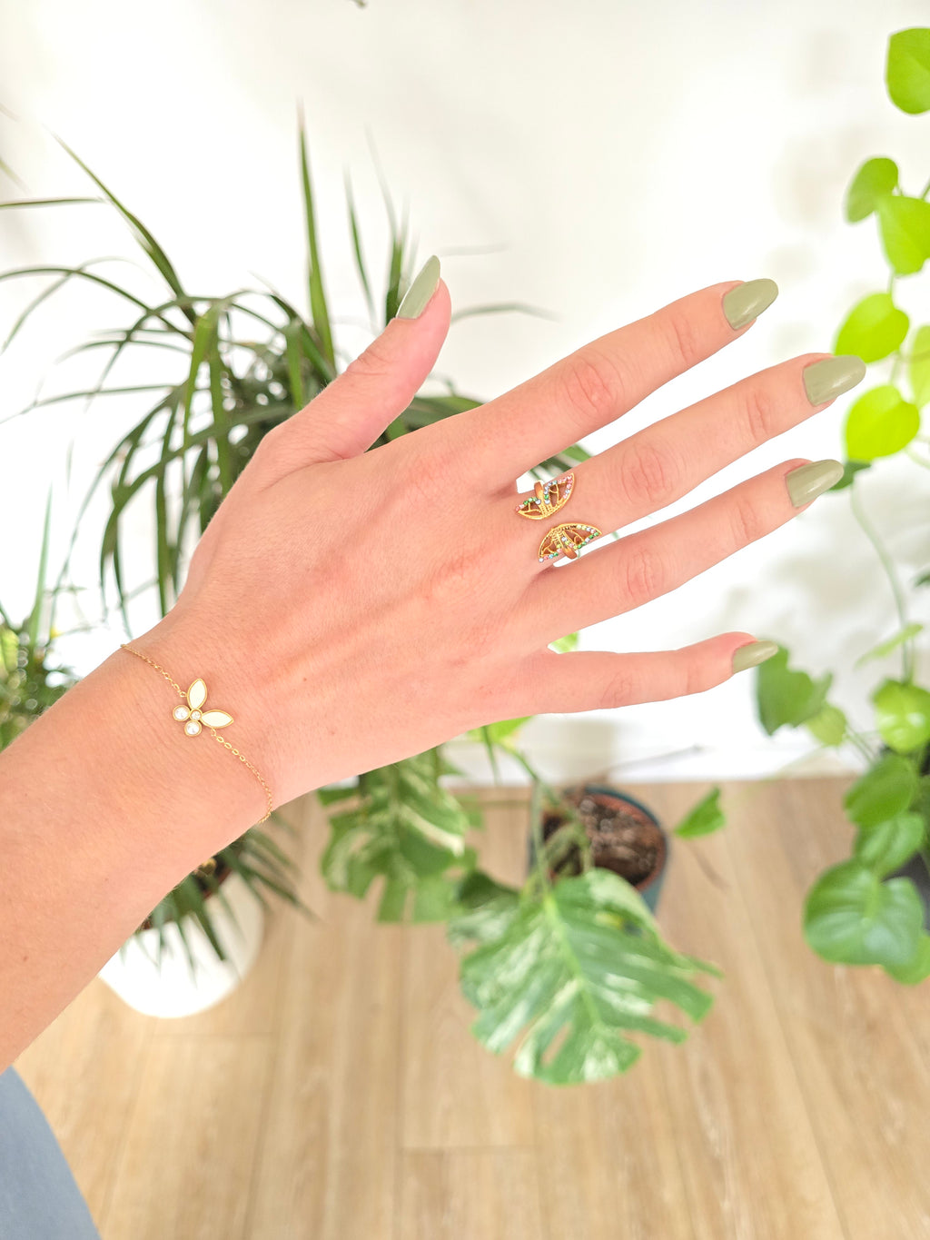 Bague Léana multicolore