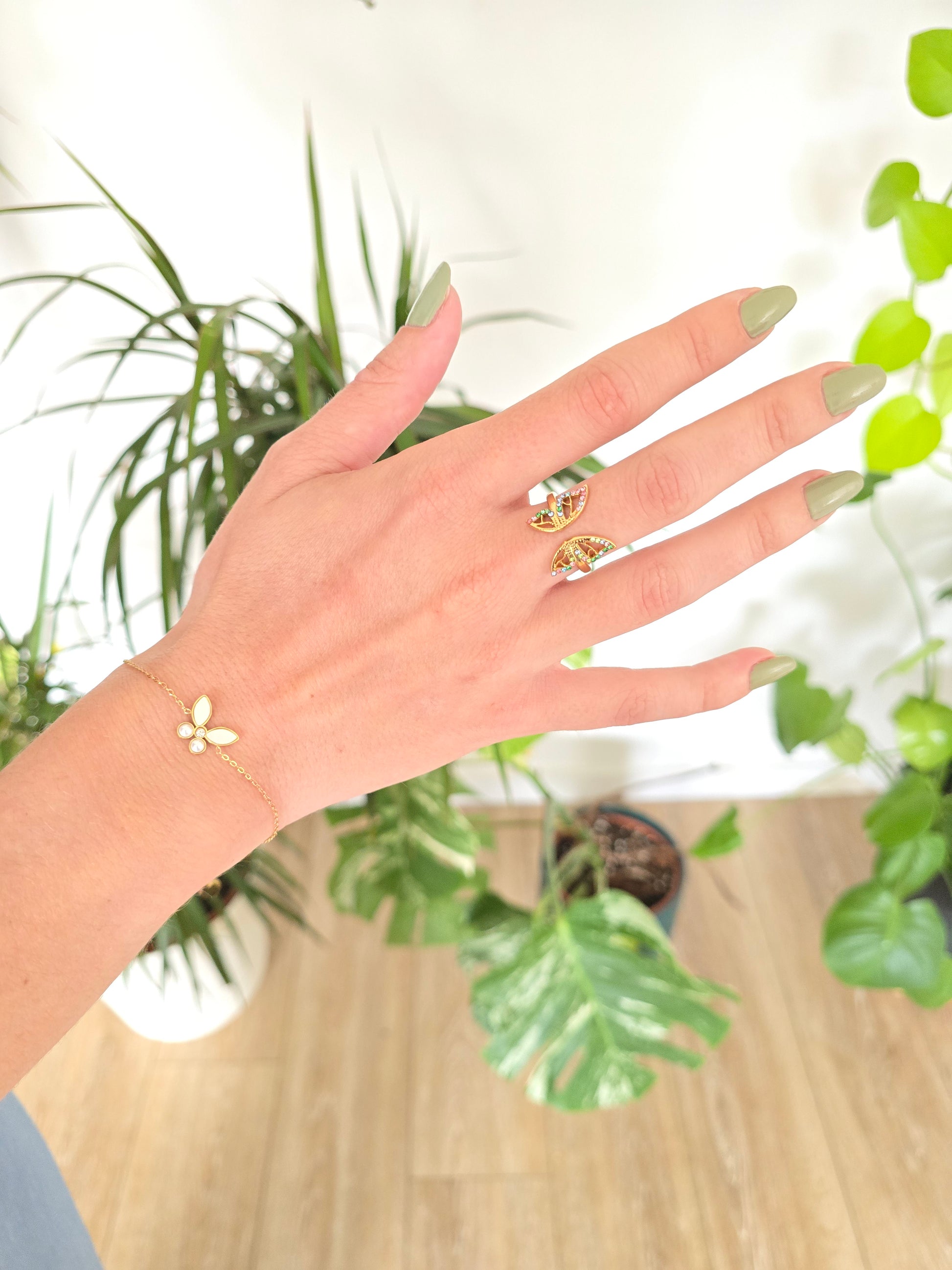 Bague Léana multicolore