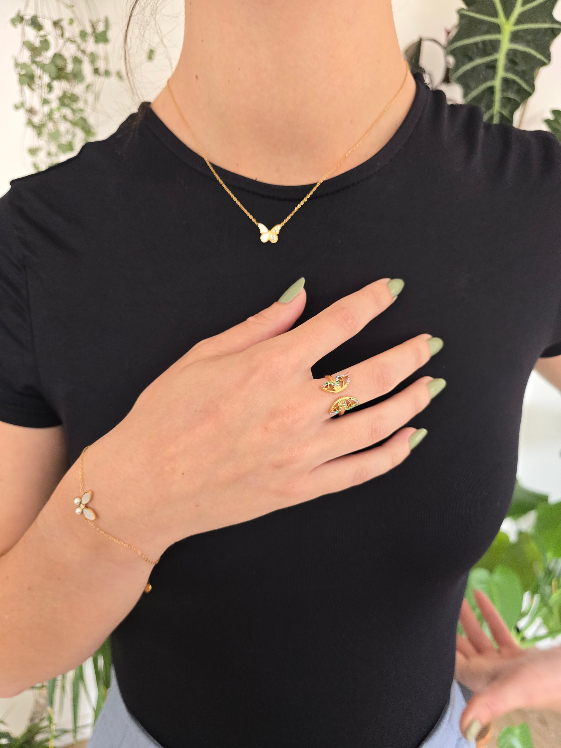 Bague Léana multicolore