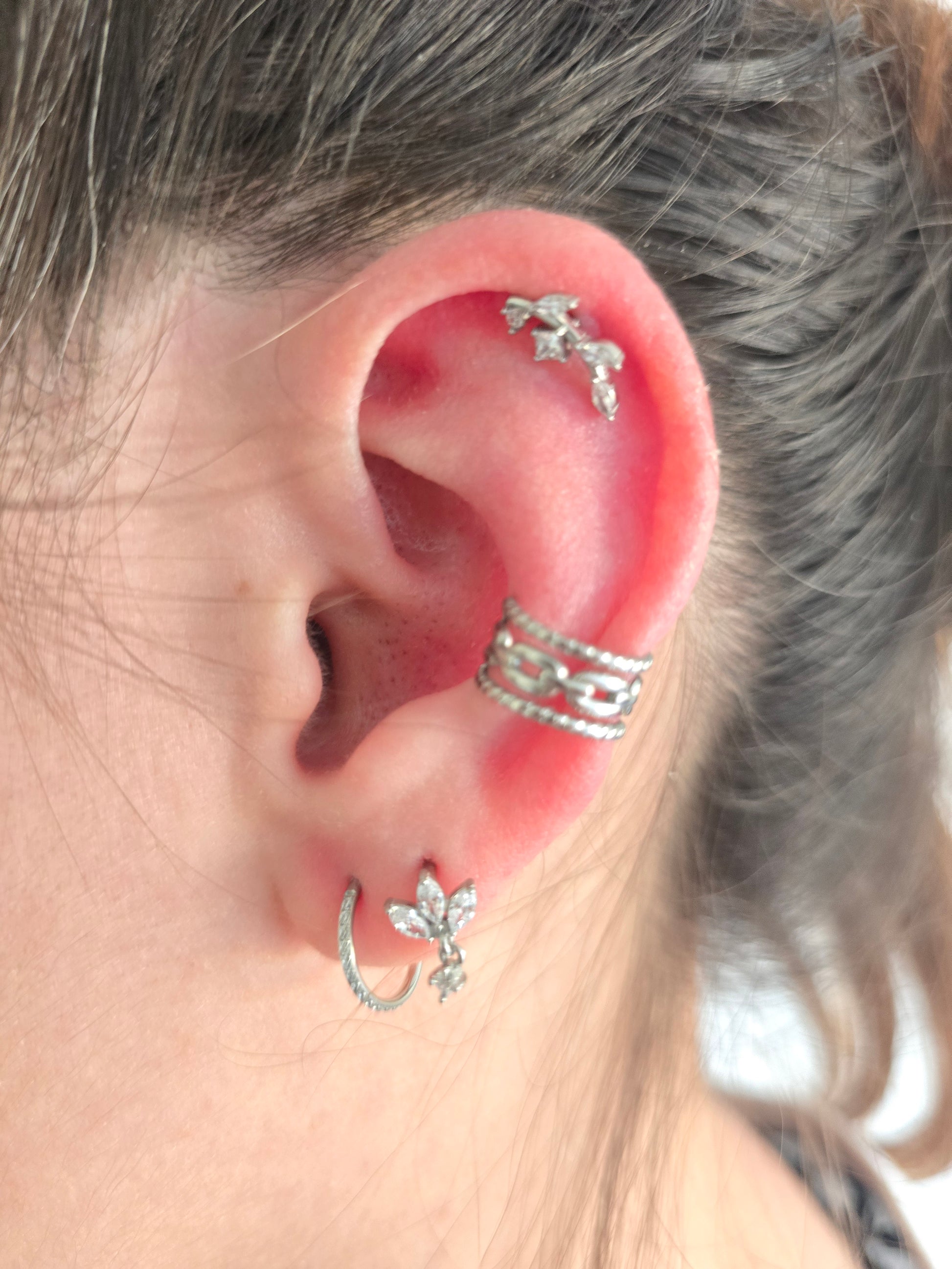 Manchette d'oreille Jade