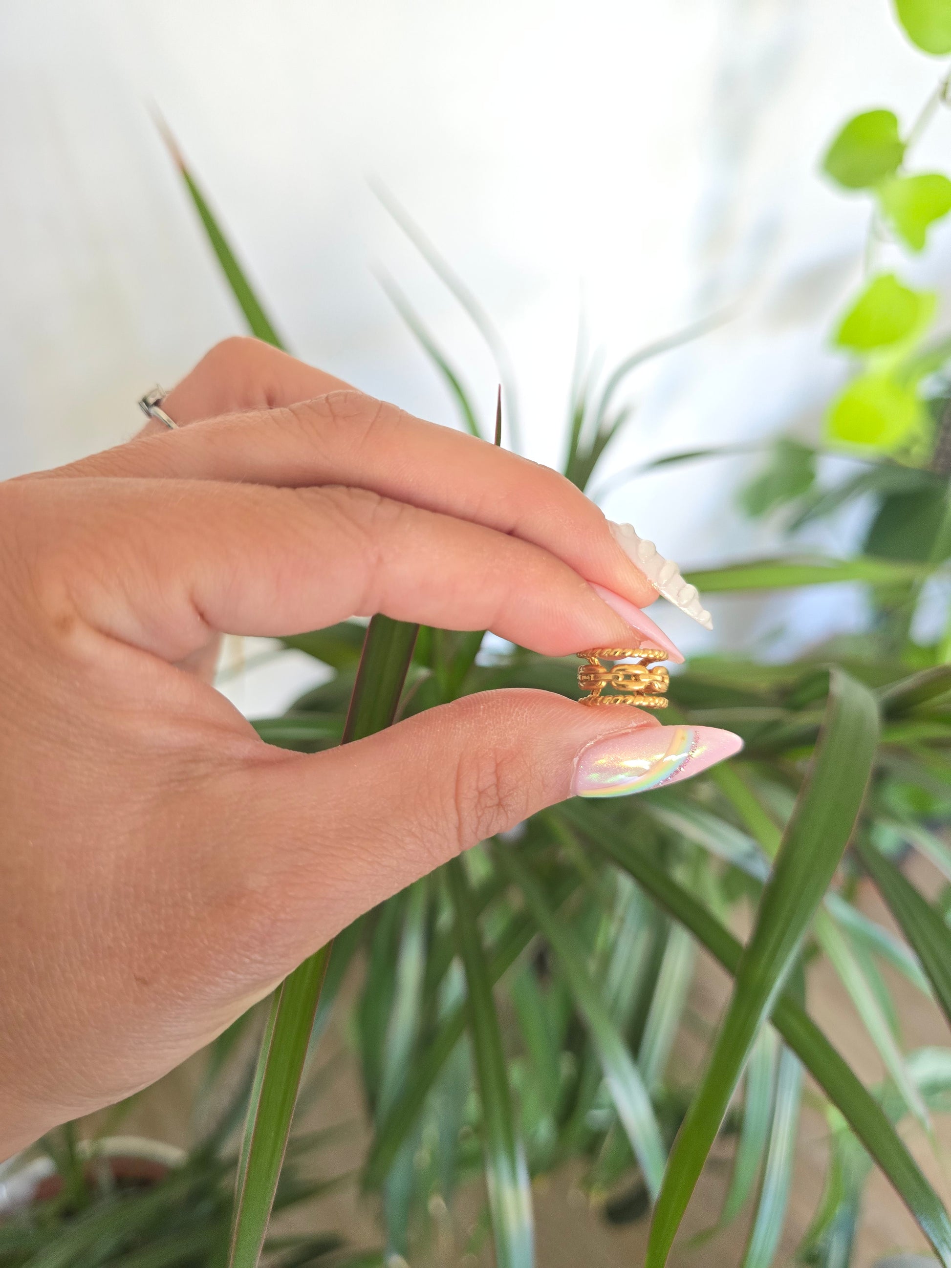 Manchette d'oreille Jade